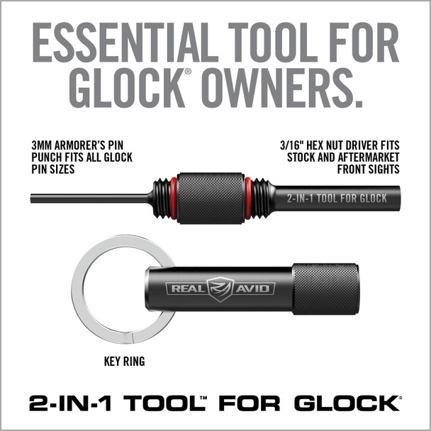 Real Avid 2-In-1 Tool for GLOCK