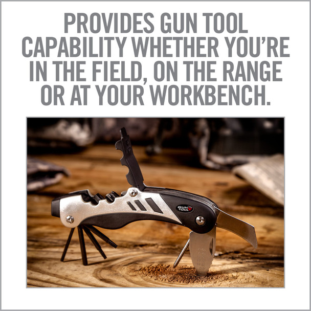 Real Avid The Gun Tool - 18-in-1 Multi-Tool for Rifles & Shotguns