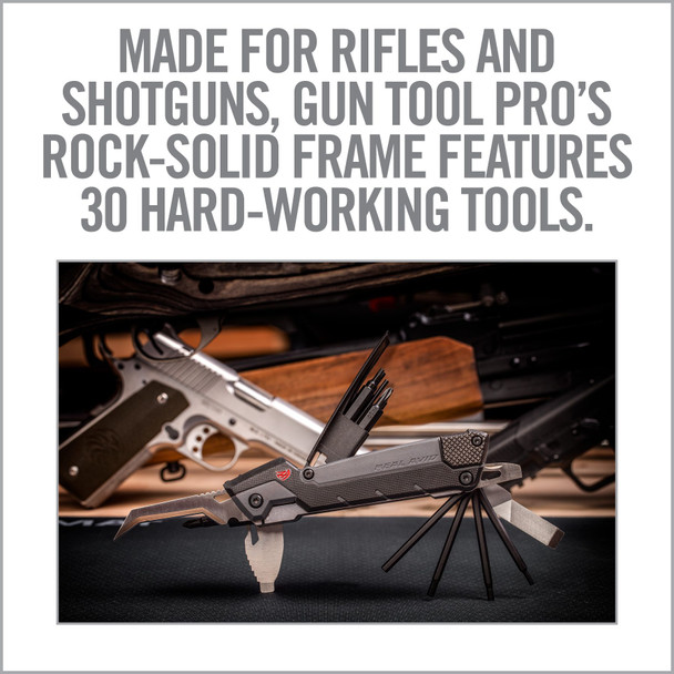 Real Avid Gun Tool Pro - 30-in-1 Multi-Tool for Rifles & Shotguns