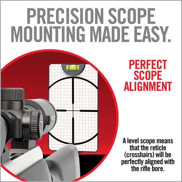 Real Avid Level Right Pro - Master Grade Precision Reticle Level