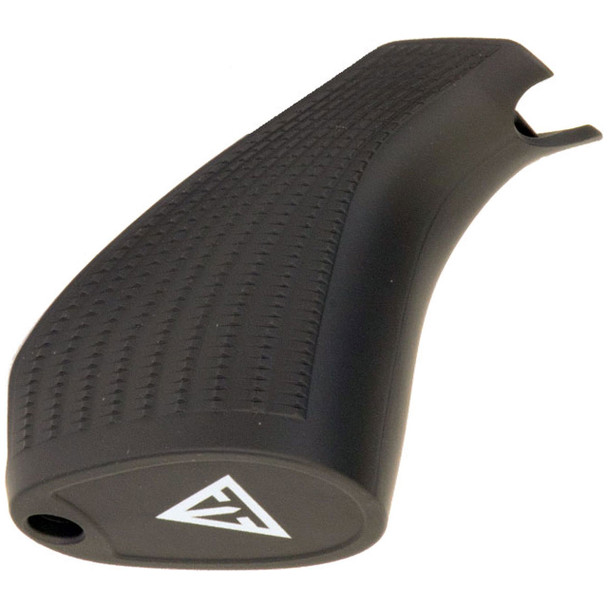 Tikka T3x Pistol Grip, Vertical: Black Soft Touch w/ White Logo