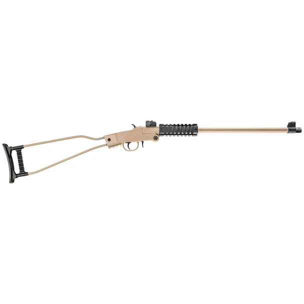 Chiappa Little Badger Rifle (Desert Sand) - 22 LR, 16.5" Barrel, Model 500.255