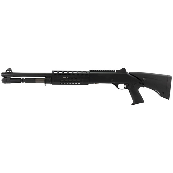 Benelli M4 T-Pro Shotgun, Black: 12 Gauge-3", 18.5" Barrel, Model A0641900