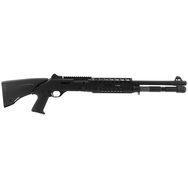 Benelli M4 T-Pro Shotgun, Black: 12 Gauge-3", 18.5" Barrel, Model A0641900
