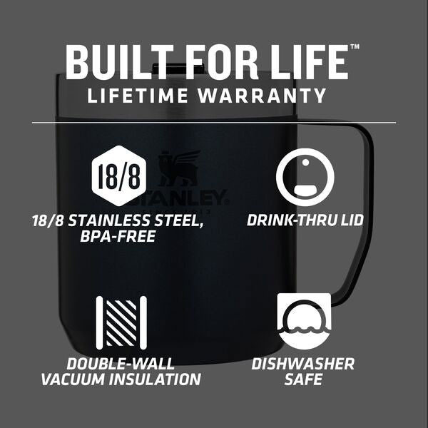 Stanley Classic Legendary Camp Mug, 12oz | 0.35L :Hammertone Green