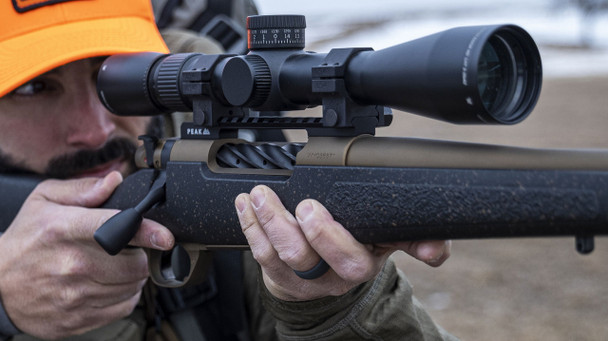 Weatherby Mark V Hunter Bronze Rifle: 300 Wby Mag, 26" Barrel, Model MHU05N300WR6T