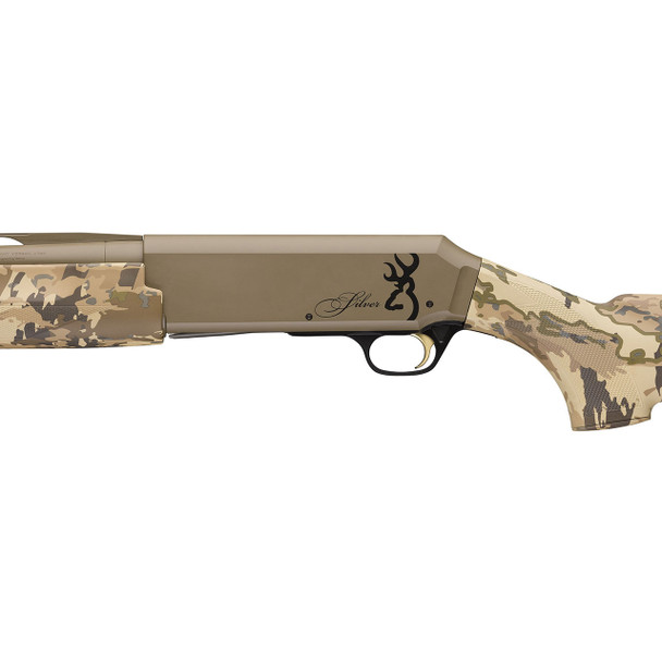 Browning Silver Field Camo FDE Shotgun: 12 Gauge, 26" Barrel, Model 011438205