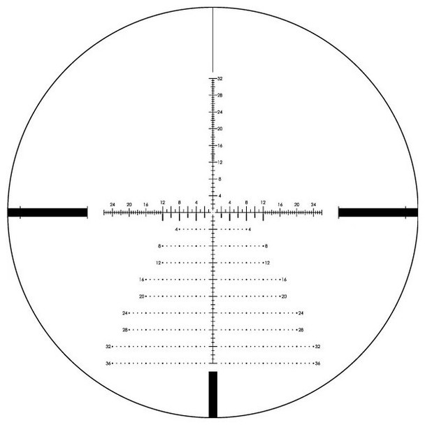 Vortex Optics Venom 3-15x44 FFP Riflescope: 34mm Tube, EBR-7C (MOA) Reticle, Model VEN-31501