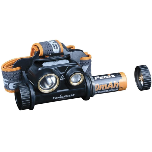 Fenix HM65R Rechargeable Flashlight - 1,400 Lumens
