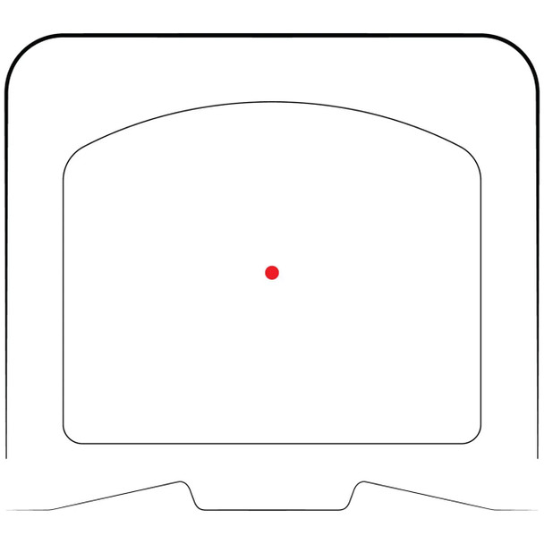 Vortex Optics Defender-ST Micro Red Dot Sight, Black: 3 MOA Dot Reticle | DFST-MRD3