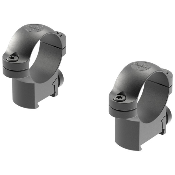 Leupold RM Rings: Sako, 1", Medium, Matte Black