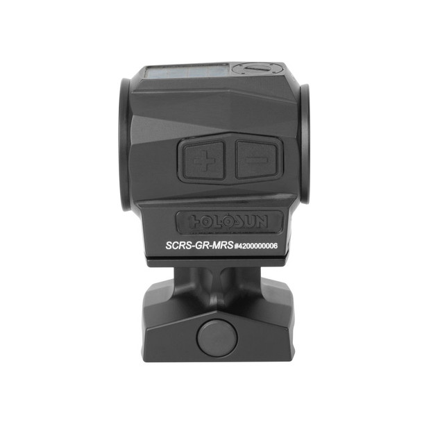 Holosun SCRS-GR-MRS Solar Charging Enclosed Rifle Sight: Green 2 MOA Dot & 65 MOA Circle