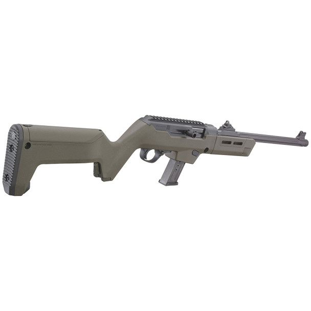 Ruger PC Carbine Backpacker, OD Green: 9mm, 18.60" Barrel, Model 19138