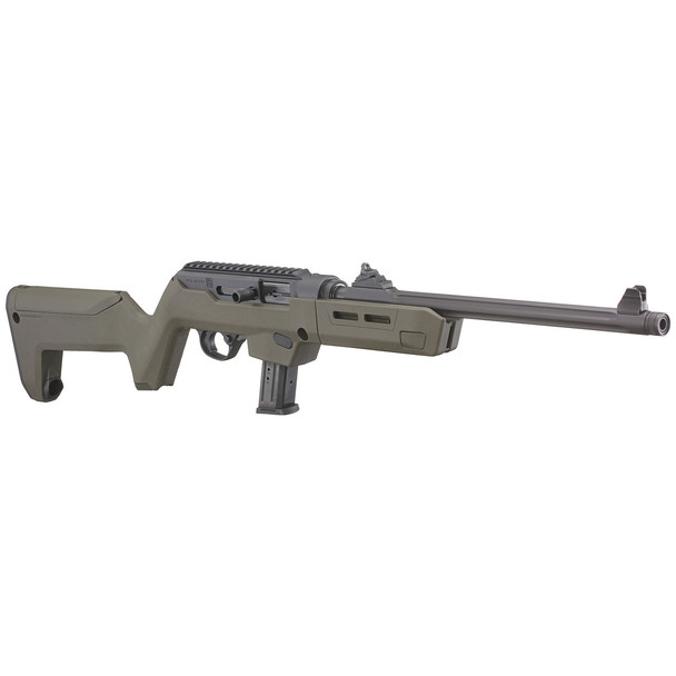 Ruger PC Carbine Backpacker, OD Green: 9mm, 18.60" Barrel, Model 19138