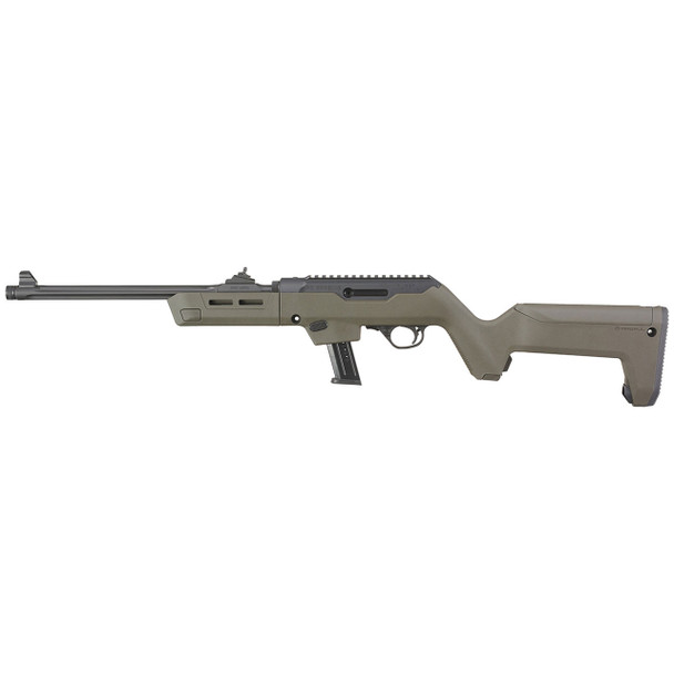 Ruger PC Carbine Backpacker, OD Green: 9mm, 18.60" Barrel, Model 19138
