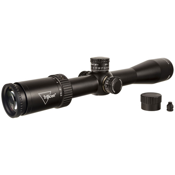 Trijicon Credo HX 2.5-15x42 SFP Riflescope - 30mm Tube, Red MOA Center Dot Reticle, Model CRHX1542-C-2900033
