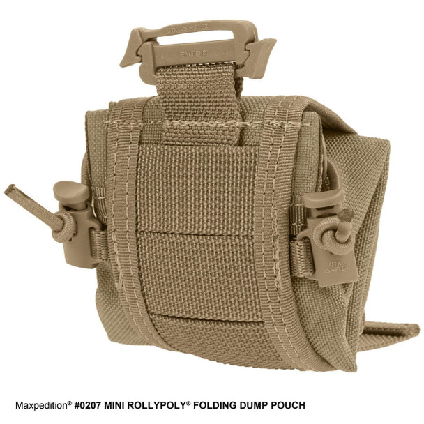 Maxpedition Mini Rollypoly Folding Dump Pouch - Detail