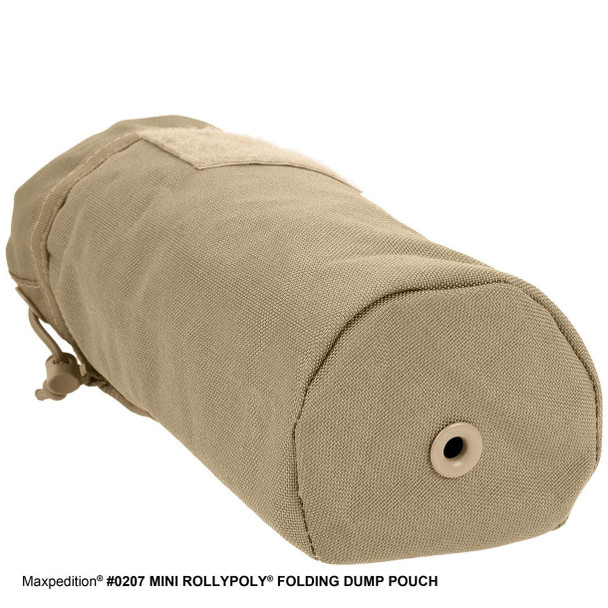 Maxpedition Mini Rollypoly Folding Dump Pouch - Detail
