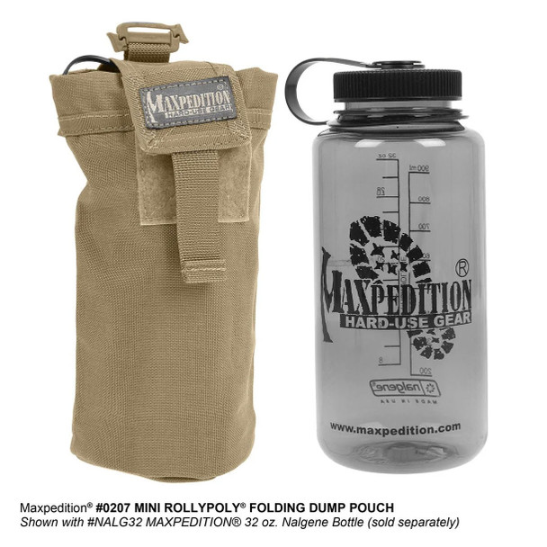 Maxpedition Mini Rollypoly Folding Dump Pouch - Detail