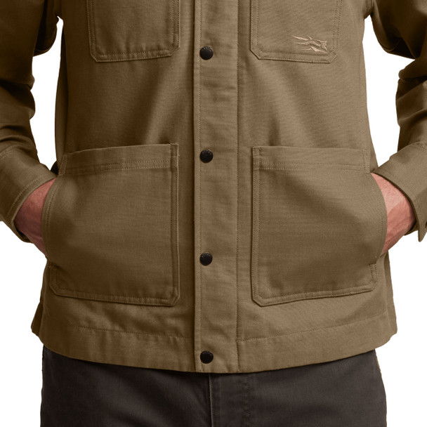 SITKA Gear Harvester Lite Chore Coat, Coyote, 600195-CY