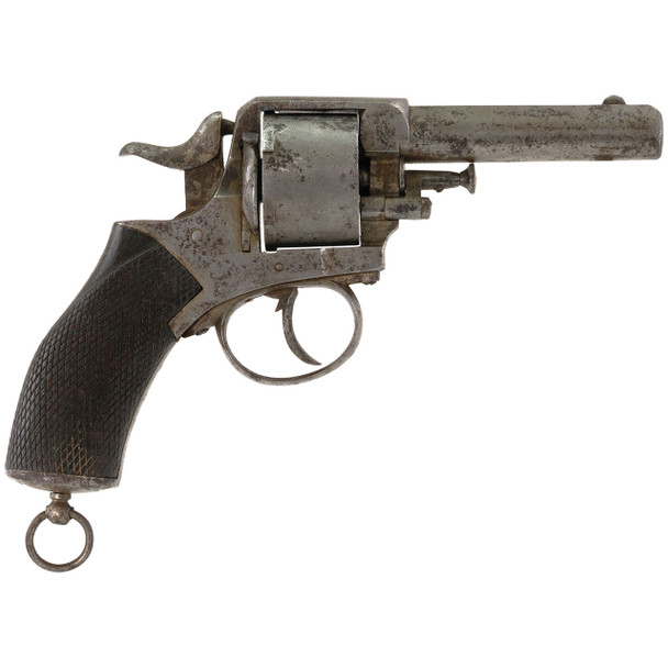 Antique Belgian Revolver: 450 Cal, 3.75" Barrel, SER# 2