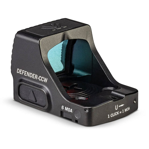 Vortex Optics Defender-CCW Micro Red Dot Sight - 6 MOA Defender Dot, Model DFCCW-MRD6