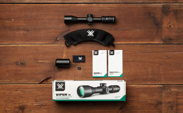 Vortex Optics Viper HD 2-10x42 SFP Riflescope: 30mm Tube, Dead-Hold BDC (MOA) Reticle | VPR-21001