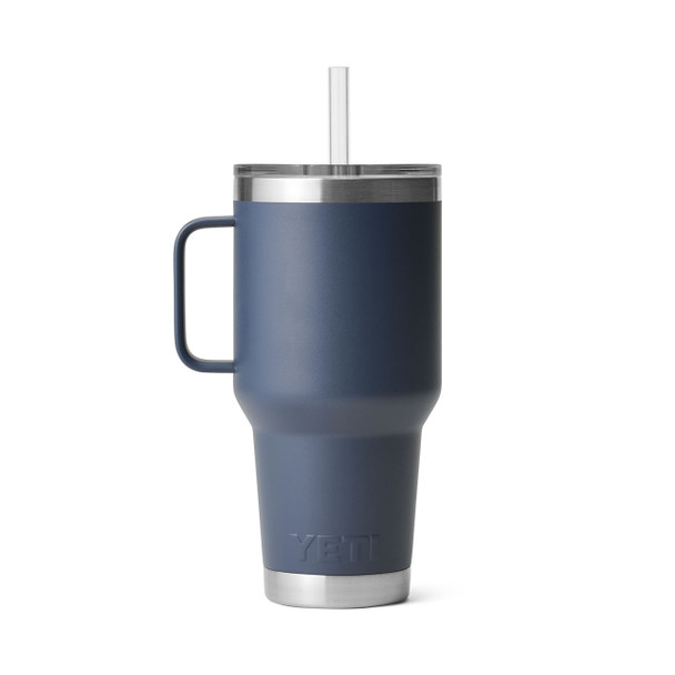 YETI Rambler Straw Mug with Straw Lid, 1 L - Navy