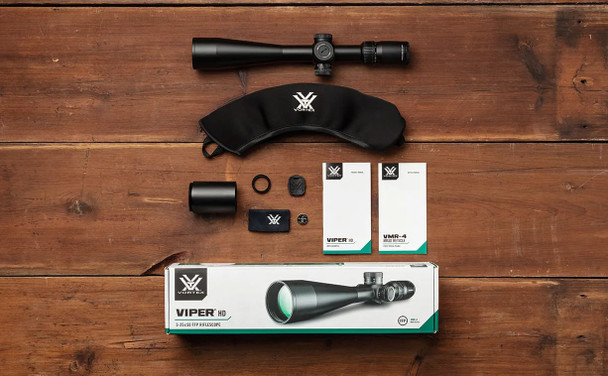 Vortex Optics Viper HD 5-25x50 FFP Riflescope: 30mm Tube, VMR-4 (MRAD) Reticle | VPR-52502