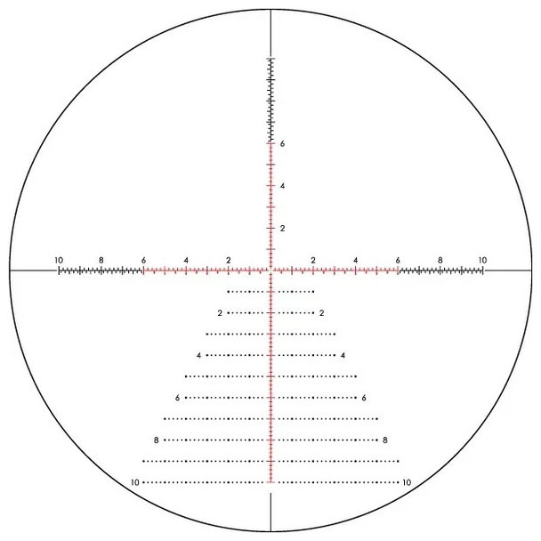 Vortex Optics Razor HD Gen III 6-36x56 FFP Riflescope: 34mm Tube, EBR-7D (MRAD) Reticle | RZR-63602