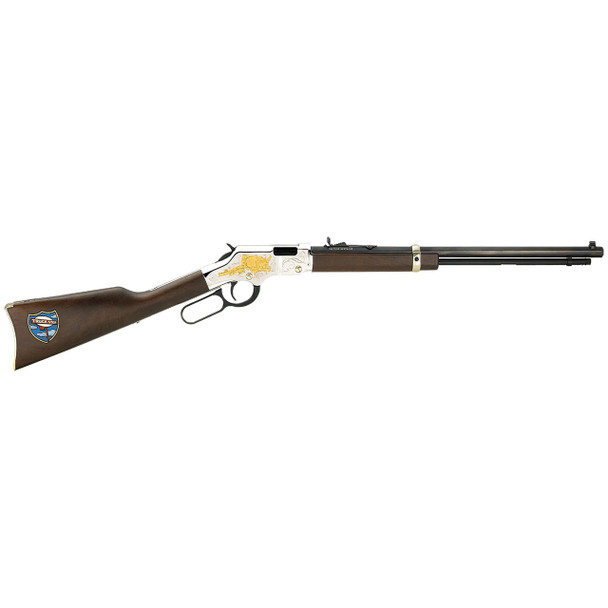 Henry Golden Boy Truckers Tribute Edition Rifle: 22 S/L/LR, 20" Barrel, , Model H004TT