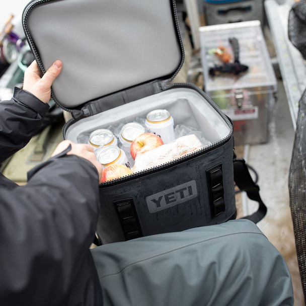 YETI Hopper Flip 18 Soft Cooler: Olive / Black