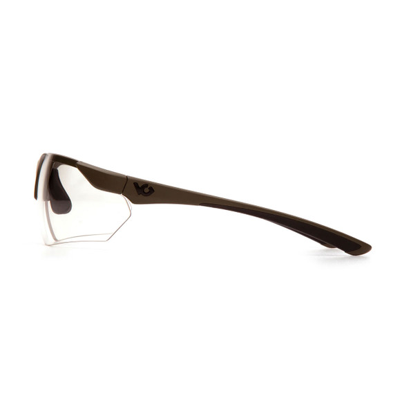 Venture Gear Tactical Drone 2.0 Ballistic Eyewear: OD Green Frame, Clear Lenses