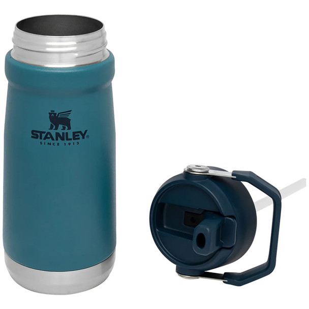 Stanley Classic The Iceflow Flip Straw Water Bottle, 17oz | 5L: Lagoon Blue