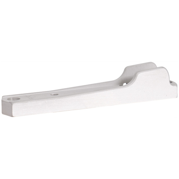 Ranger Point Precision Cloverleaf Rear Sights for Marlin 1895, Silver Aluminum Base: Red