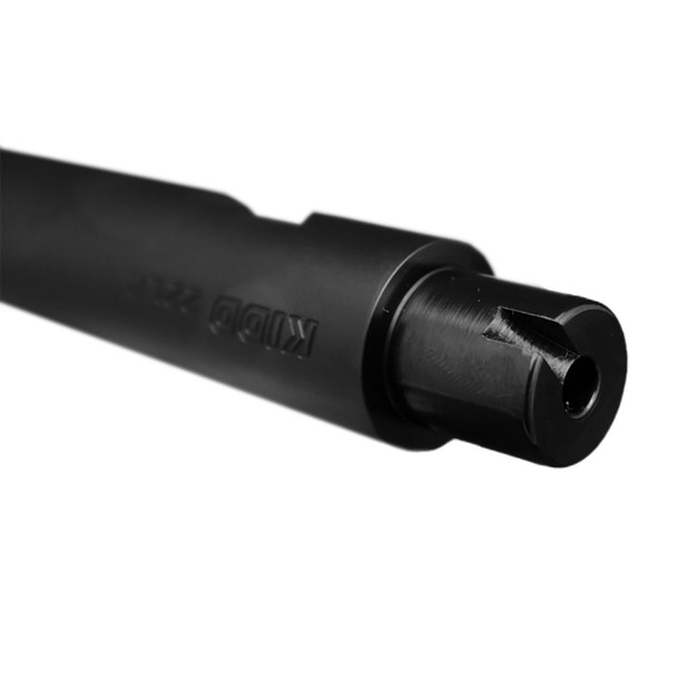 KIDD Match Barrel for 10/22: 22 LR, 16.5", 1/2x28 Threads, Bead Blasted, Black