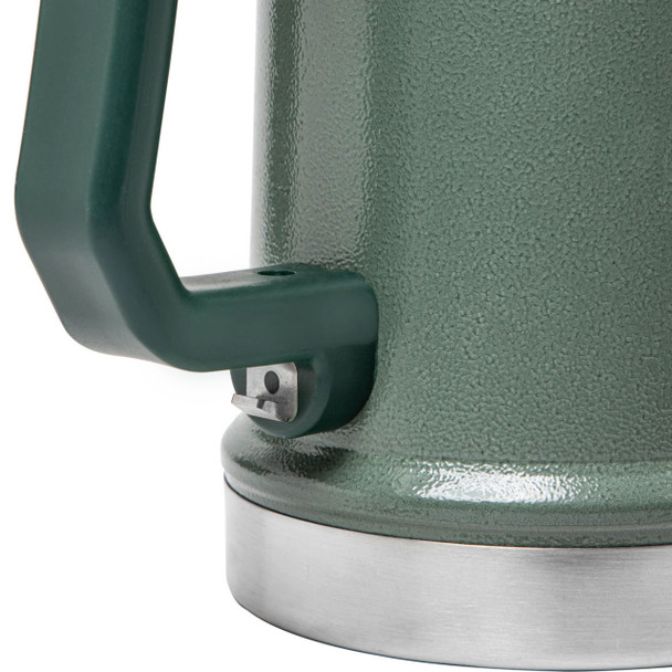 Stanley Classic Bottle Opener Beer Stein,  24oz | 0.7L : Hammertone Green