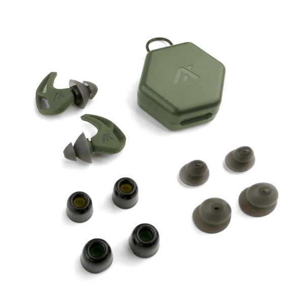 AXIL X20 Earplugs: Green