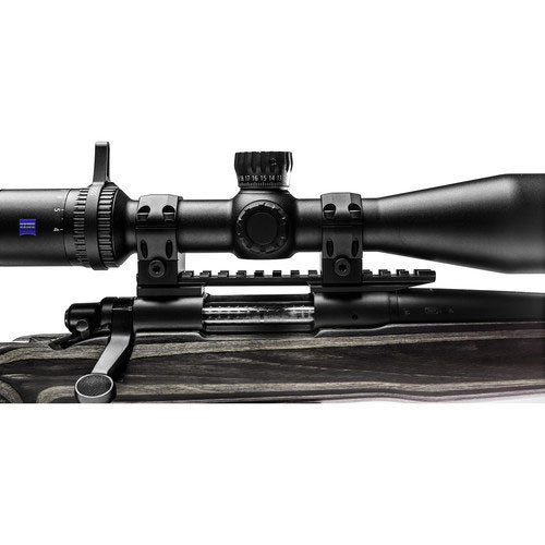 ZEISS Ultralight Precision Rings w/ Integral Anti-Cant Bubble Level: 30mm, 1.180", High, Black