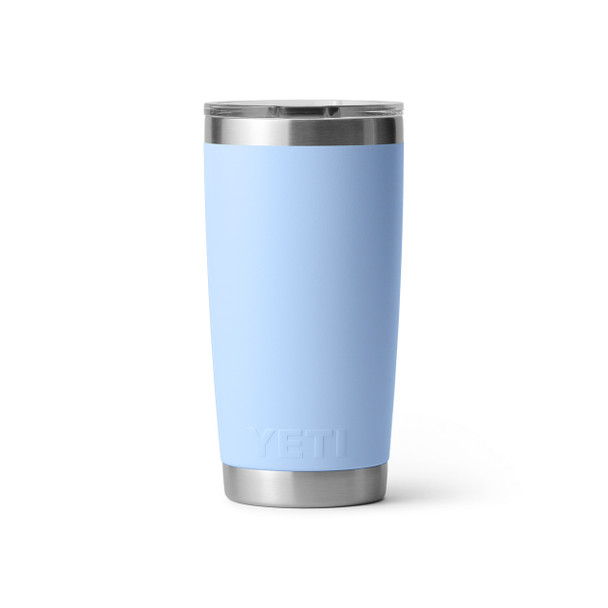 YETI Rambler Tumbler with Magslider Lid, 591 mL / 20 oz: Big Sky Blue