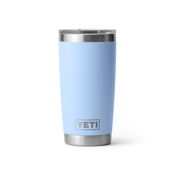 YETI Rambler Tumbler with Magslider Lid, 591 mL / 20 oz: Big Sky Blue