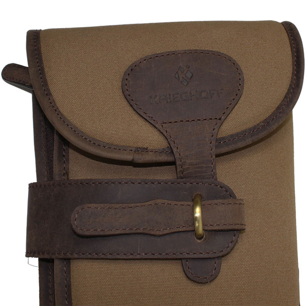Krieghoff “Valhalla” Gun Sleeve, Canvas and Leather