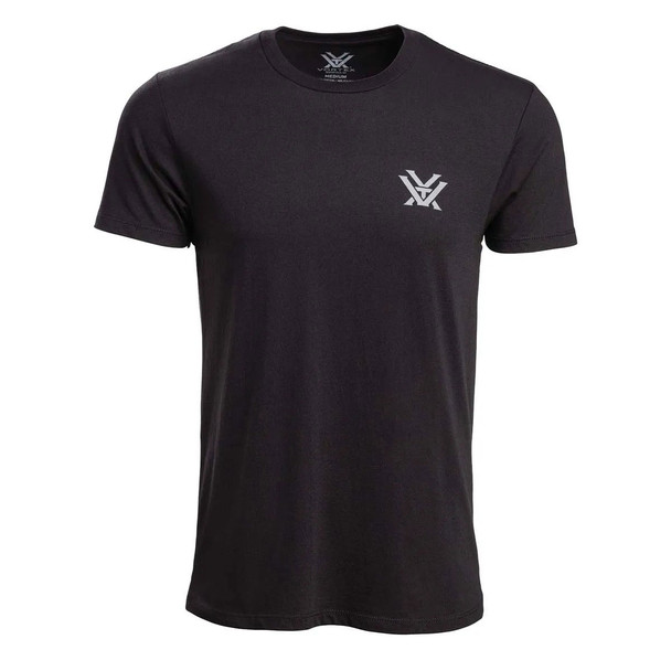 Vortex Optics Cartridge Contrast Short Sleeve T-Shirt: Black, 125-05