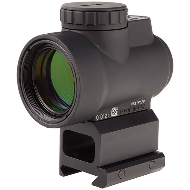 Trijicon MRO 1x25 Reflex Sight: 2.0 MOA Adjustable Red Dot, 1/3 Cowitness Mount, Model MRO-C-2200006