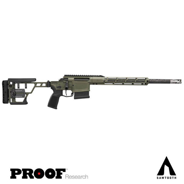 Sig Sauer CROSS Sawtooth Rifle, Moss Green: 308 Win, 16" Barrel, Model CROSS-308-16B-SAW