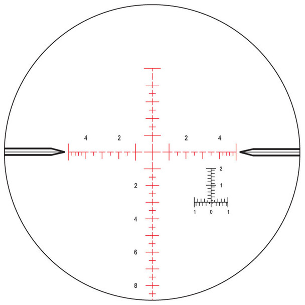Nightforce Optics ATACR 7-35x56 F1 Riflescope, Black: 34mm Tube, MIL-R Reticle, Model C570