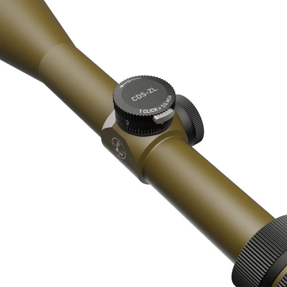 Leupold VX-3HD 4.5-14x40 SFP Riflescope, Burnt Bronze: 1" Tube, Wind-Plex Reticle, CDS-ZL, Model 180621