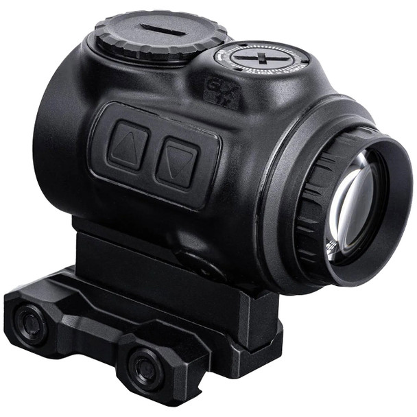 Primary Arms GLx 1x MicroPrism Scope, Black: ACSS Cyclops Green Reticle, Model 710072