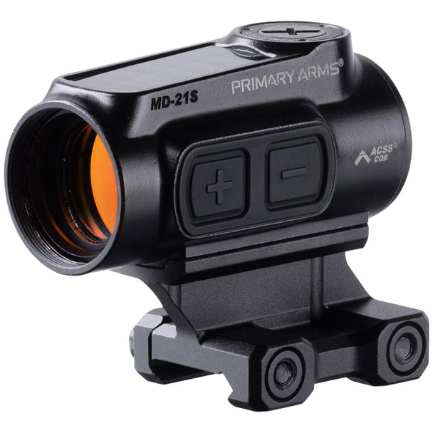 Primary Arms GLx MD-21s Red Dot, Black: Red ACSS CQB Reticle, Model 810026