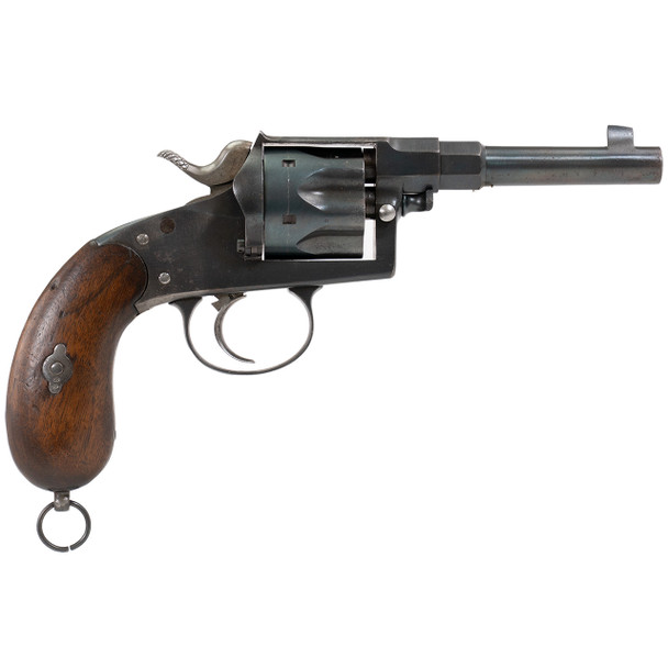 Erfurt Antique M1883 Reichsrevolver: 10.6mm, 4.6" Barrel, SER# 1401